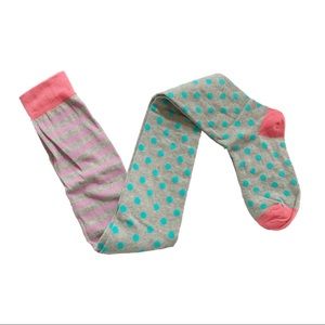 NWT Matilda Jane Teal Dot Tights 8-10y